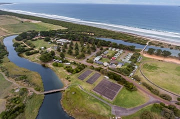 BIG4 Narrawong Island Holiday Park, Great Ocean Road, Victoria, Australia | CamperMate | CamperMate